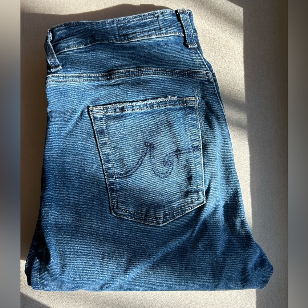 Adriano Goldschmied AG-ED Saige high rise straight legged denim size 29
